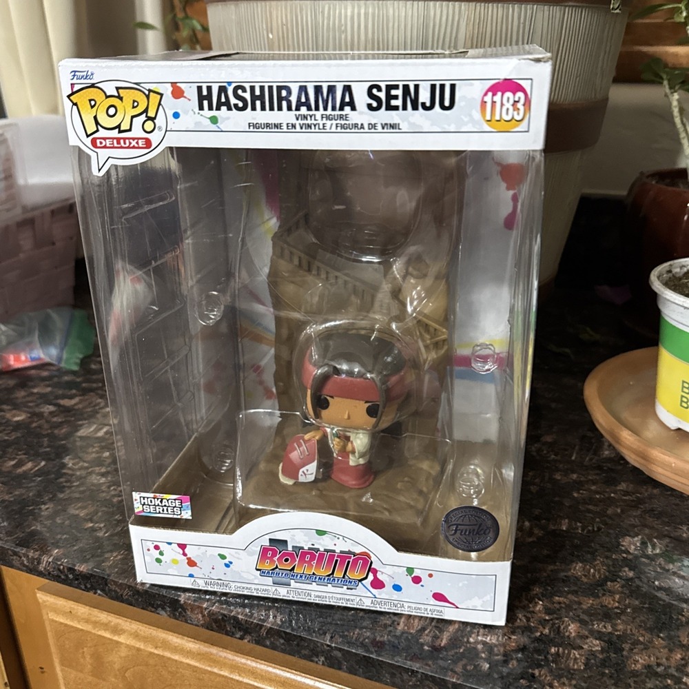 Funko Pop Deluxe Boruto Naruto Hashirama Senju 1183 Hokage Series GameStop SE
